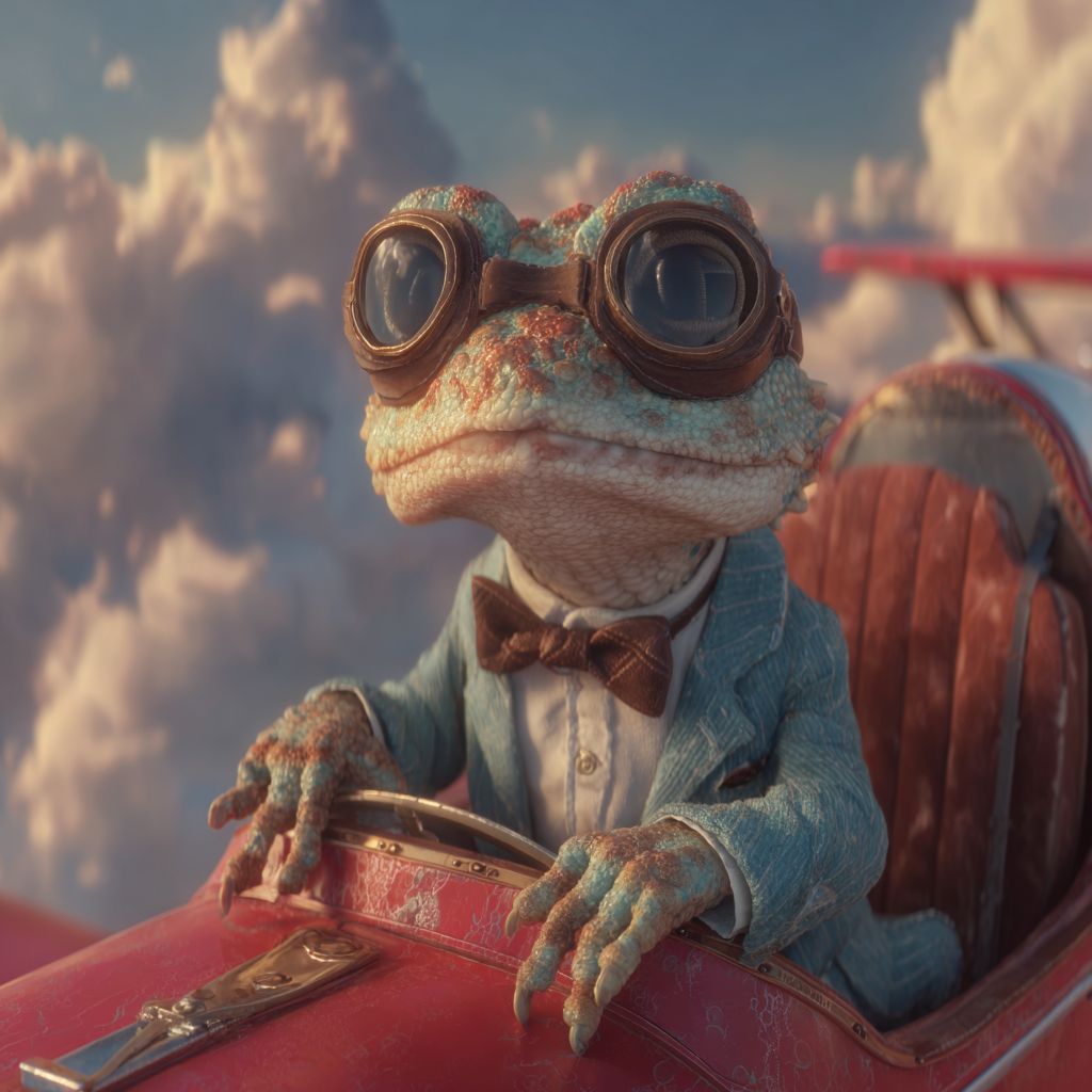 Play Aviator at Bdnnn online casino Lizard mascot Bdnnn in an aeroplane from the Aviator game